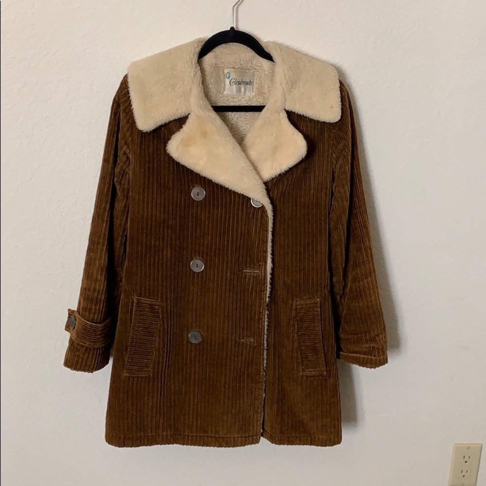 VINTAGE 1960’s-1970’s Corduroy Sherpa Jacket